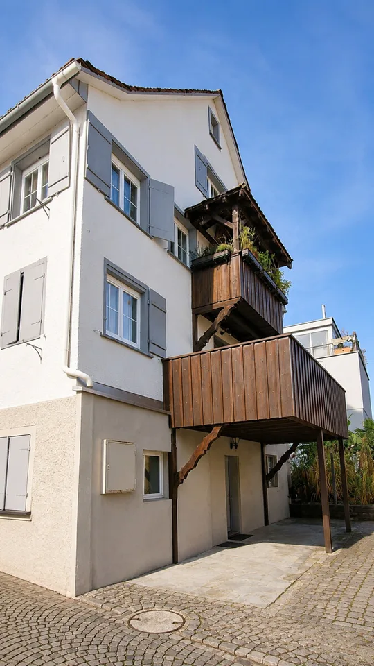 Appartement central de 3,5 pièces au haut rez-de-chaussée avec grand balcon et privé – photo 7 sur 7