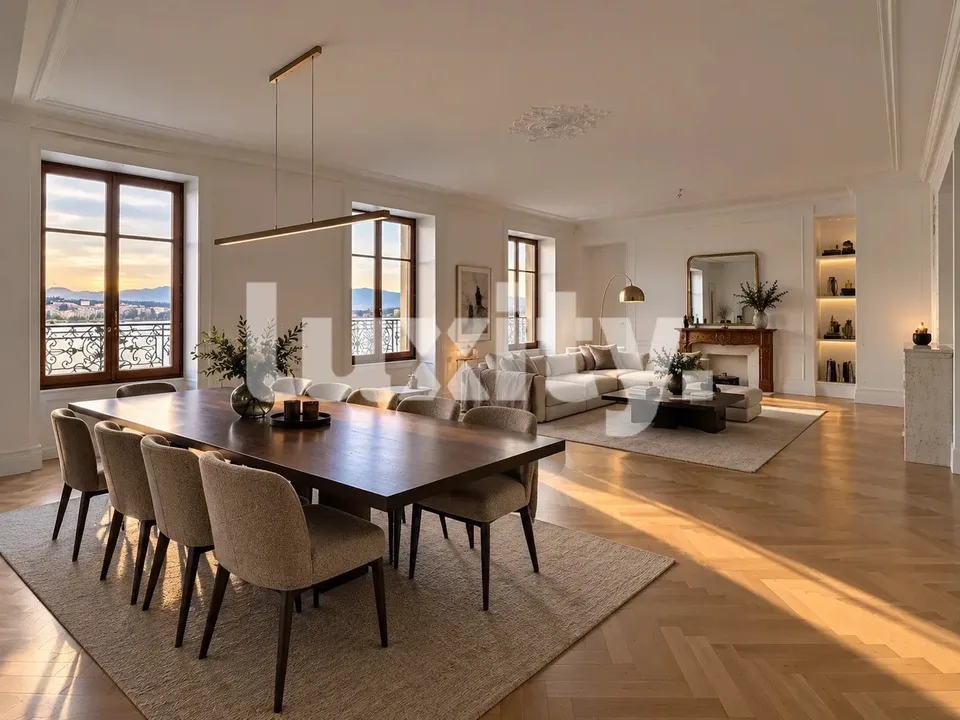 EXCEPTIONAL APARTMENT FACING THE JET D'EAU – photo 2 of 3