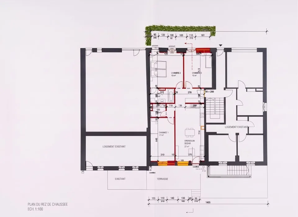 ORGES - Ertragsgebäude mit 6 Wohnungen, Gartenfläche und Parkplätzen – Foto 9 von 11