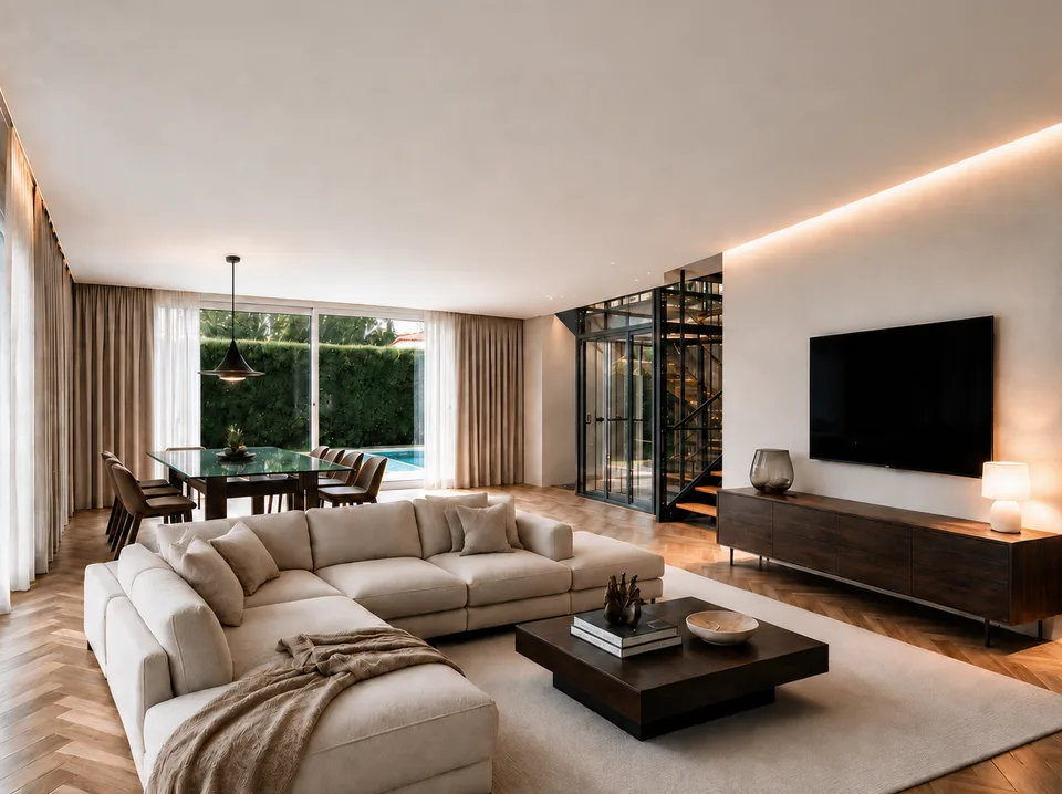 Kilchbergs Split-Level-Highlight: Luxus-Haus mit Pool, Smart-Home & maximalem Wow-Effekt – Foto 2 von 8