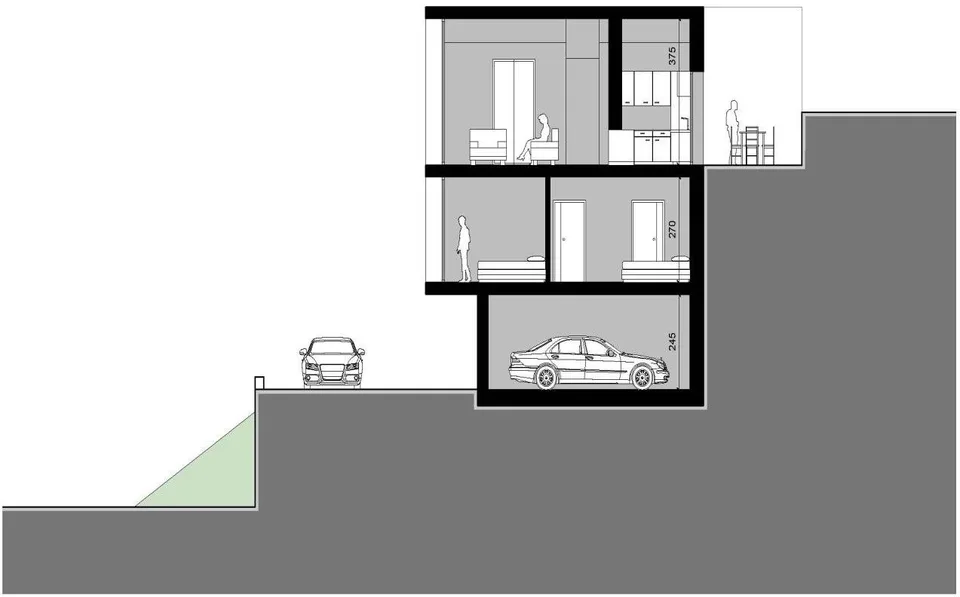 Building plot R2 of 770 m², maximum project and existing grotto/rustic – photo 5 of 9