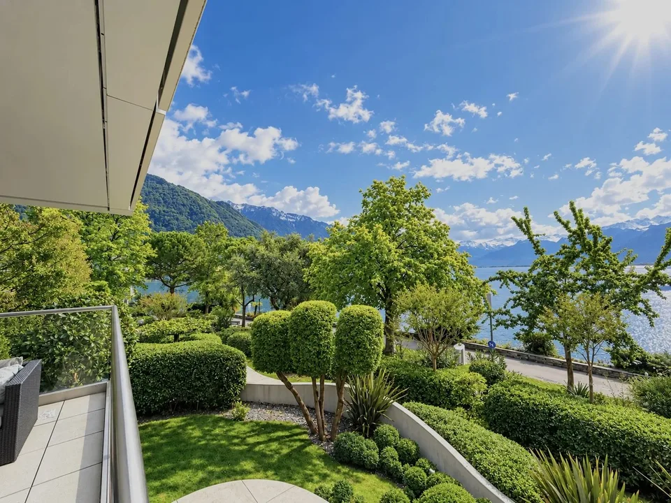 Appartement face au lac à Montreux – Autorisation de vente aux étrangers – photo 2 sur 12