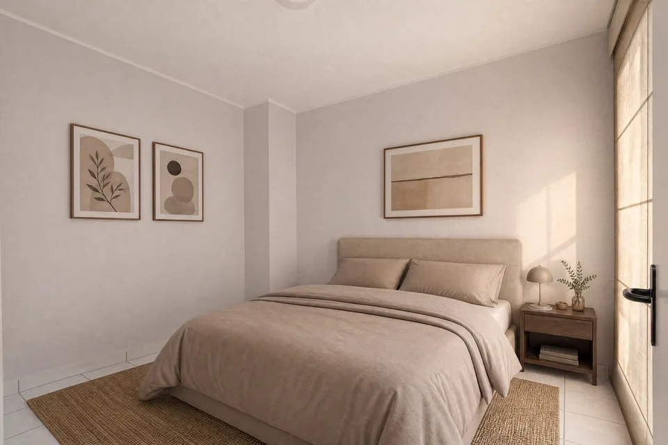 ZU VERMIETEN GERÄUMIGE 2.5 ZIMMER MÖBLIERT MIT BALKON IN CANOBBIO – Foto 4 von 6