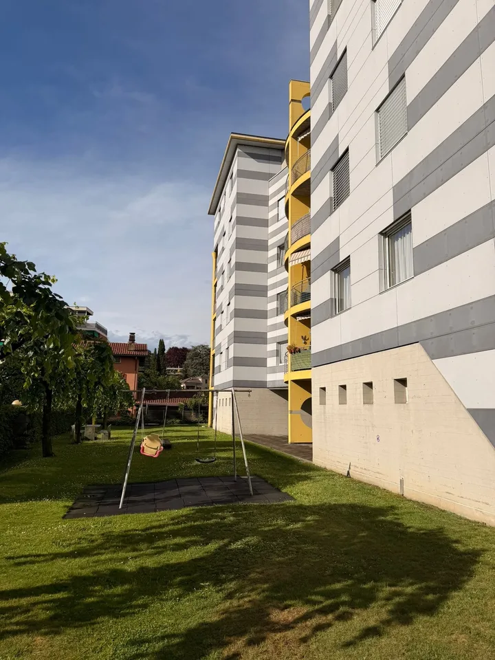 MASSAGNO - WOHNUNG ZU VERMIETEN MIT 3.5 ZIMMERN – Foto 2 von 2