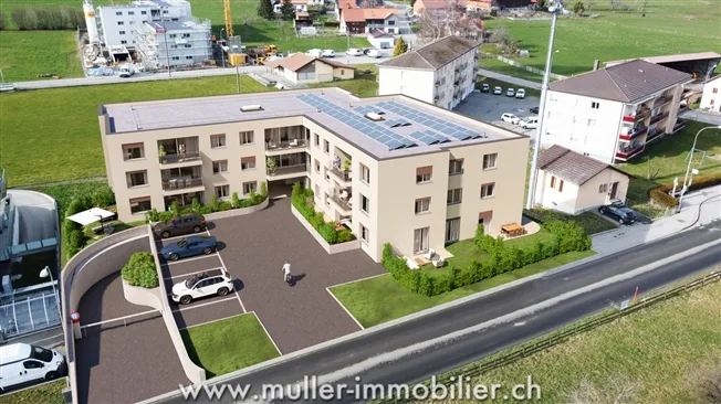 3.5 Zimmer Wohnung in Ursy – foto 8 di 15