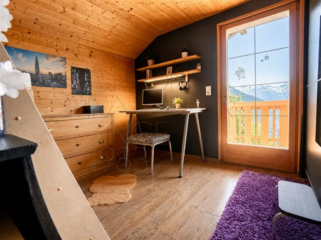 Chalet à Gryon avec studio indépendant, vue sur les montagnes. – foto 14 di 20