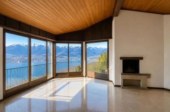 Arogno: Characteristic house with lake view, garden and great potential – photo 10 of 51