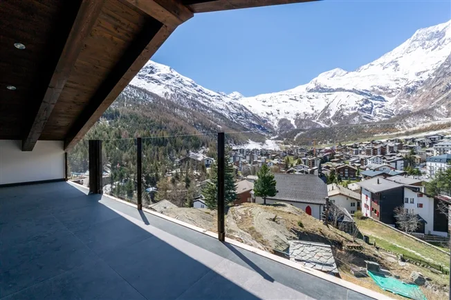 Au-dessus des toits de Saas-Fee – photo 15 sur 19
