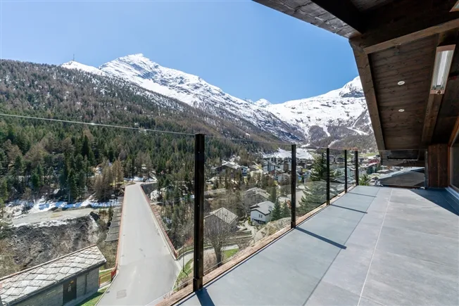 Au-dessus des toits de Saas-Fee – photo 16 sur 19