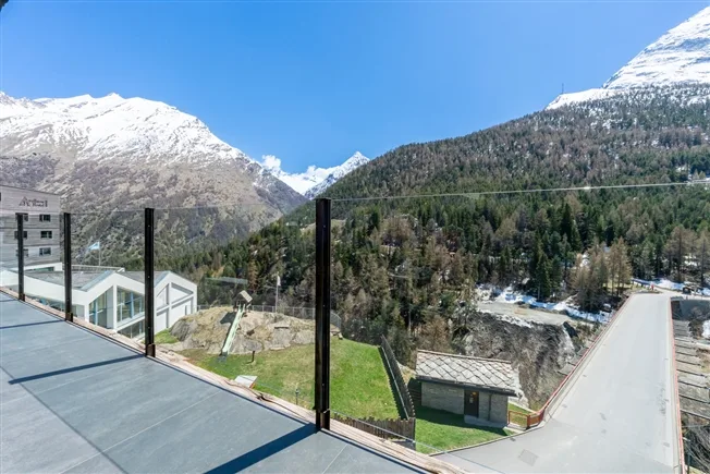 Au-dessus des toits de Saas-Fee – photo 14 sur 19