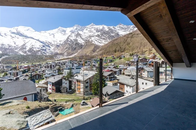 Au-dessus des toits de Saas-Fee – photo 17 sur 19