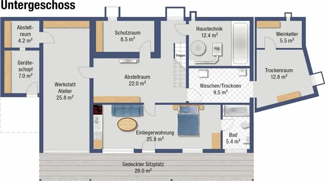 8.5 Zimmer Einfamilienhaus in Rumlikon – foto 12 di 16