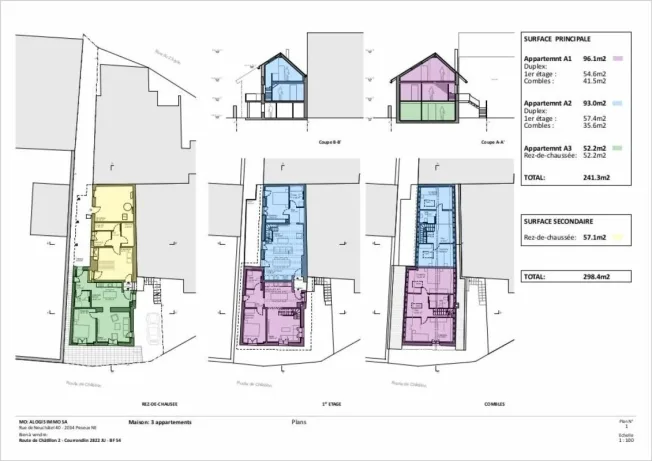 3 renovierte Wohnungen, eine schöne Investitionsmöglichkeit in Courrendlin – Foto 8 von 8