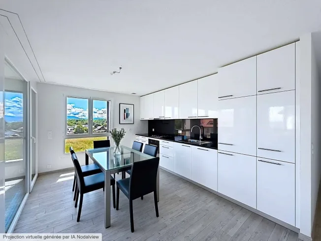 3.5 Zimmer Wohnung in Borex – Foto 2 von 11