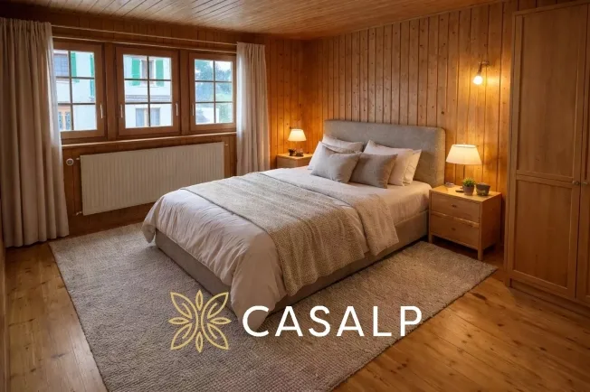 Atypical 4.5-room apartment in the heart of Montana-Village – photo 14 of 28