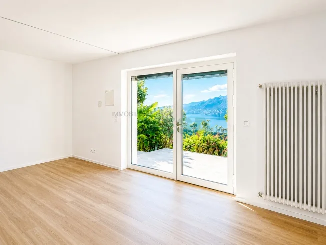 Delizioso appartamento monolocale con vista lago e bella terrazza – foto 14 di 20