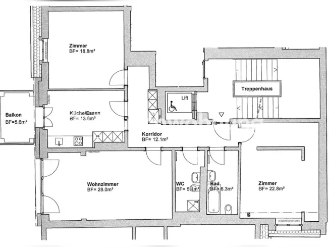 Appartamento ristrutturato di 3.5 locali (112mq) in K4 per meno – foto 19 di 19