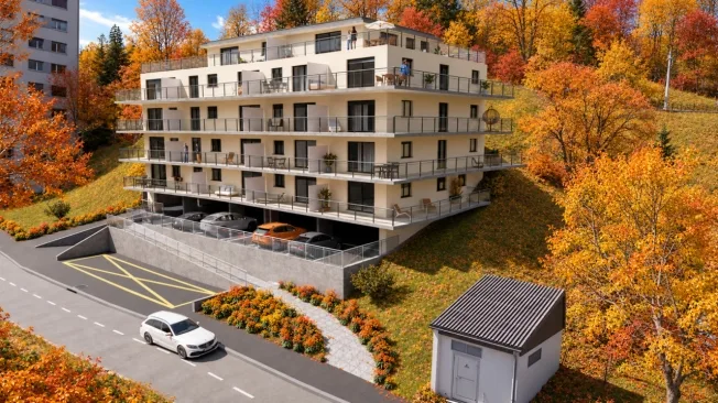 3.5 Zimmer Wohnung in Le Locle – foto 5 di 12