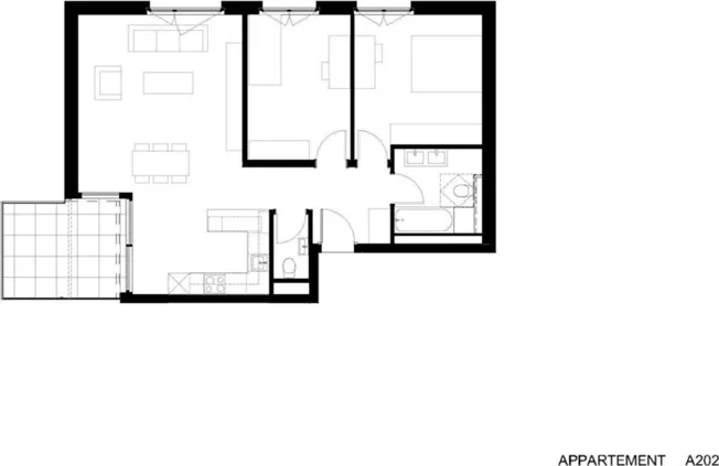 3.5 Zimmer Wohnung in Prilly – Foto 4 von 5