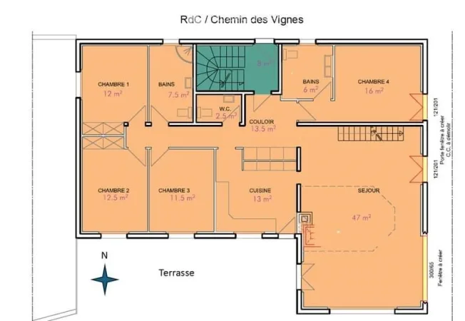 7 Zimmer Wohnung in Préverenges – foto 13 di 14