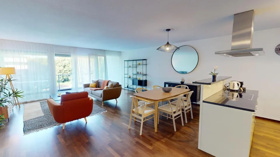 3.5 Zimmer möbl. Wohnobjekt in Morges – photo 3 sur 9