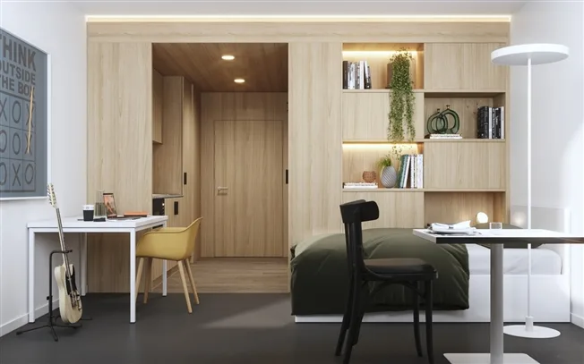 1.5 Zimmer möbl. Wohnobjekt, 1219 Châtelaine