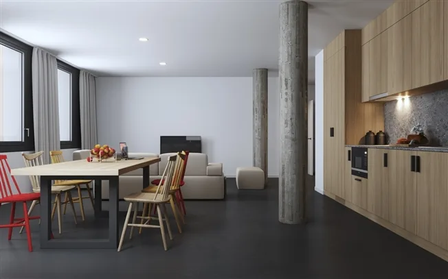 1 Zimmer möbl. Wohnobjekt in Châtelaine – photo 11 sur 12