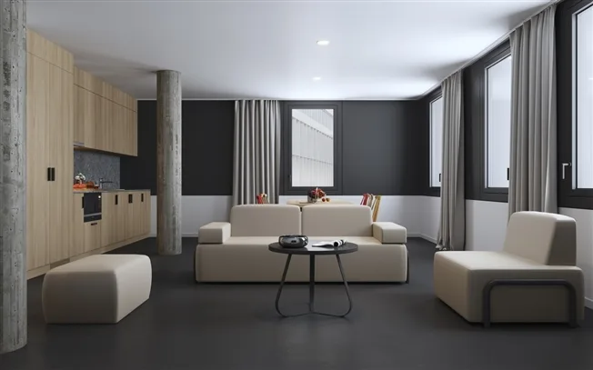 1 Zimmer möbl. Wohnobjekt in Châtelaine – photo 12 sur 12