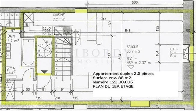 3.5 Zimmer Wohnung, 1246 Corsier GE