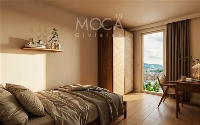 3.5 Zimmer Wohnung, 1762 Givisiez