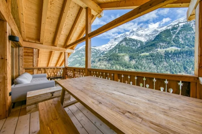 4.5 Zimmer Attikawohnung in Champéry – Foto 8 von 18