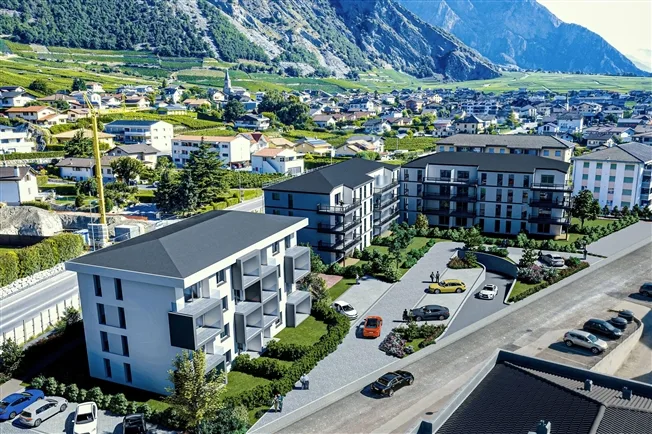 3.5 Zimmer Wohnung in Leytron – foto 8 di 18