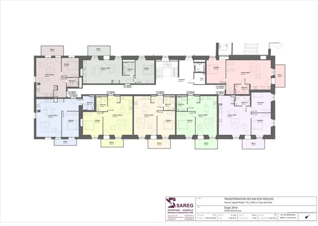 2.5 Zimmer Wohnung in La Chaux-de-Fonds – Foto 12 von 14