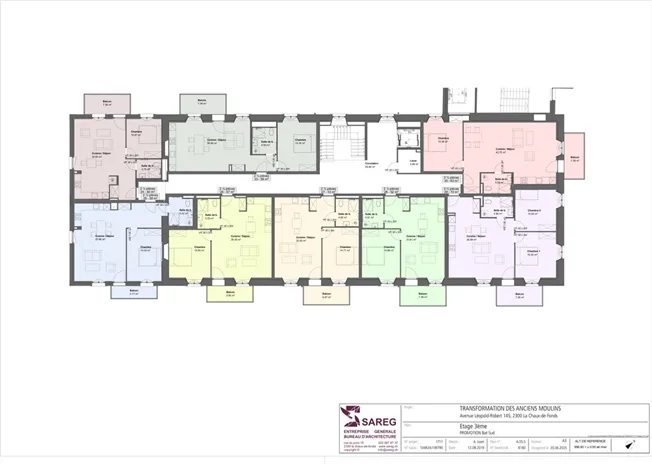 2.5 Zimmer Wohnung, 2300 La Chaux-de-Fonds