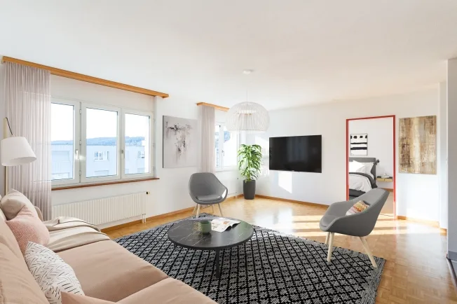 2.5 Zimmer Wohnung in La Chaux-de-Fonds – Foto 2 von 7