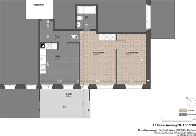 2.5 Zimmer Wohnung in Kirchlindach – Foto 12 von 12