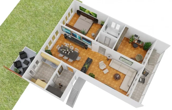 3 Zimmer Wohnung, 4102 Binningen