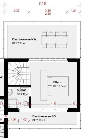 5.5 Zimmer Doppeleinfamilienhaus, 4435 Niederdorf