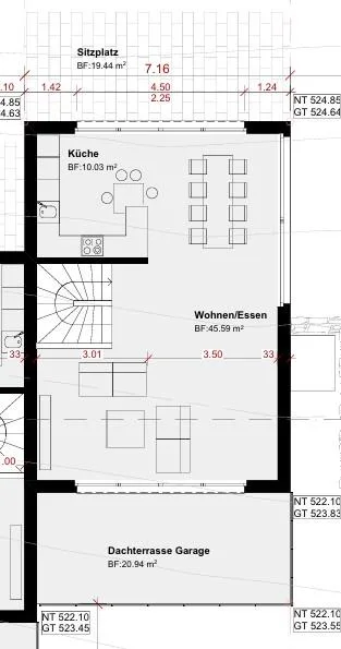 5.5 Zimmer Doppeleinfamilienhaus, 4435 Niederdorf