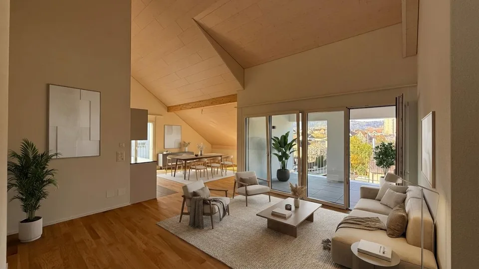 3.5 Zimmer Dachwohnung in Dottikon – photo 4 of 5