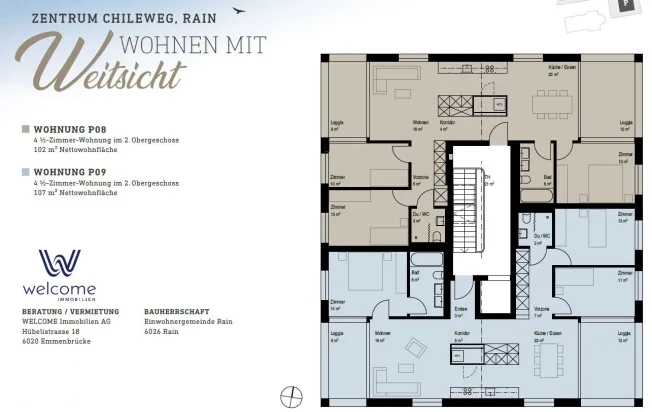 4.5 Zimmer Attikawohnung in Rain – photo 11 of 11