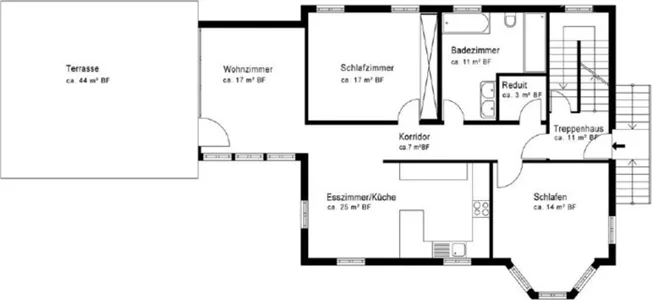 3.5 Zimmer Wohnung in Ballwil – foto 6 di 10
