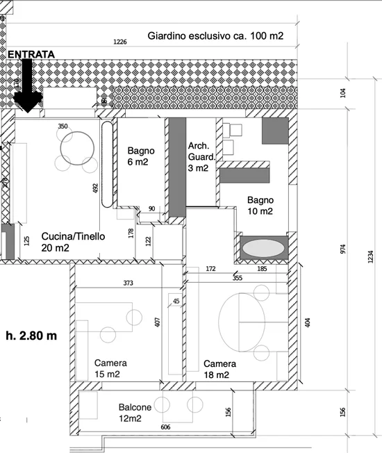 2.5 Zimmer Wohnung in Lugano – Foto 13 von 13