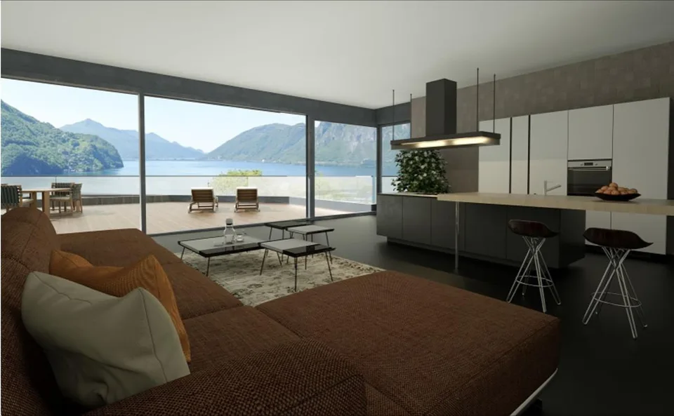 4.5 Zimmer Wohnung in Lugano – Foto 2 von 3