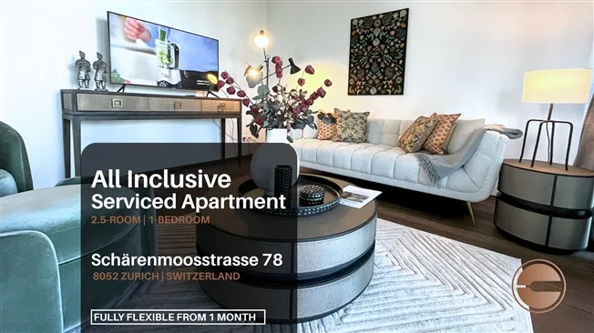 3 Zimmer möbl. Wohnobjekt, 8052 Zürich