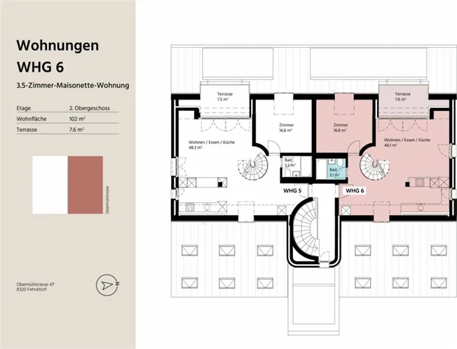 3.5 Zimmer Wohnung in Fehraltorf – Foto 8 von 8