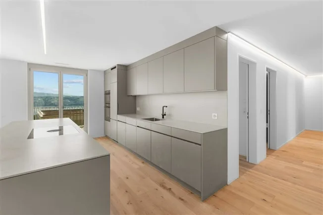 TILIA NEW BUILD | Living with lake view in Männedorf - exclusive 3.5-room new apartment for rent on the middle living floor with 180° lake view of Lake Zurich – photo 7 of 16