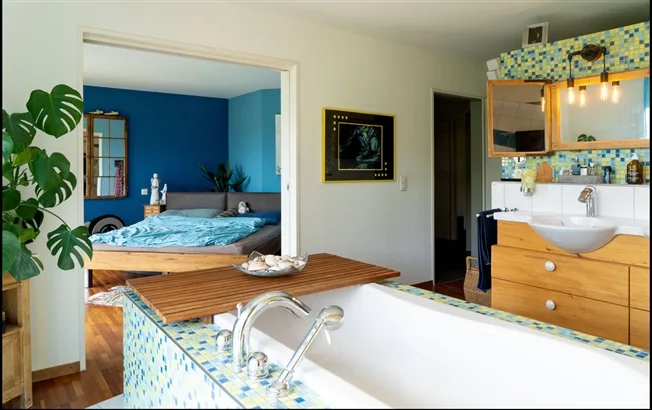 6½ ZIMMER-HAUS IN OBERWIL-LIELI (AG), MÖBLIERT, TEMPORÄR – foto 8 di 9