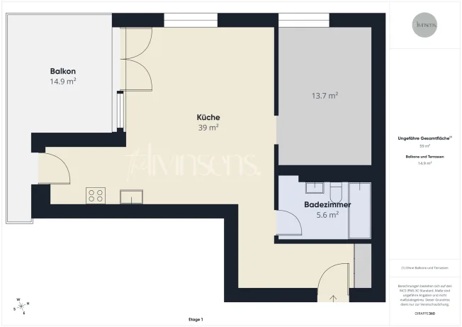 2.5 Zimmer Etagenwohnung in Nesslau – photo 11 sur 11
