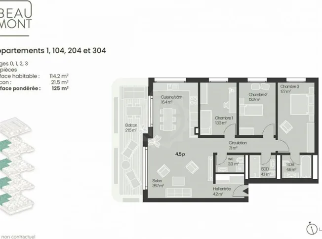 4.5 Zimmer Wohnung in Lausanne – foto 6 di 6